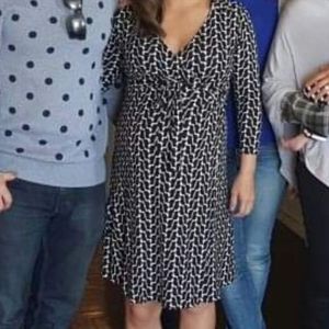 Seraphine maternity wrap dress